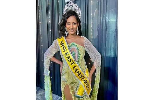 Angel Seraphim Hope, the newly-crowned Miss East Coast Beauty with a Mission queen
