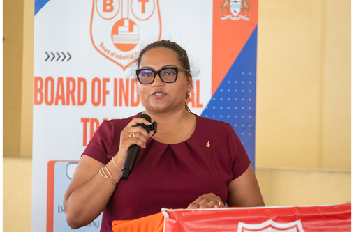 r3cci President of the R3CCI, Bhabita Albert (Delano Williams photo)