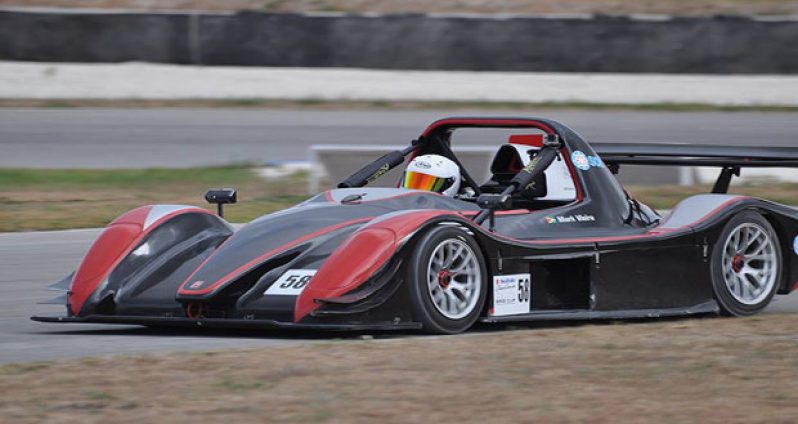 Mark Vieira sits in his SR3 Radical.