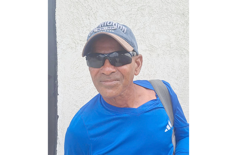 Raj Coomar, a happy cash grant recipient