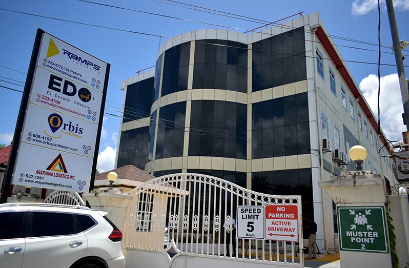 RAMPS Logistics Guyana Headquarters (Carl Croker photo)