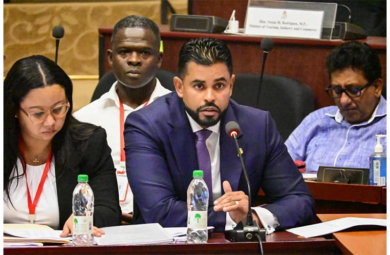 Minister of Culture, Youth and Sport, Charles Ramson Jr, in the Committee of Supply for Budget 2026