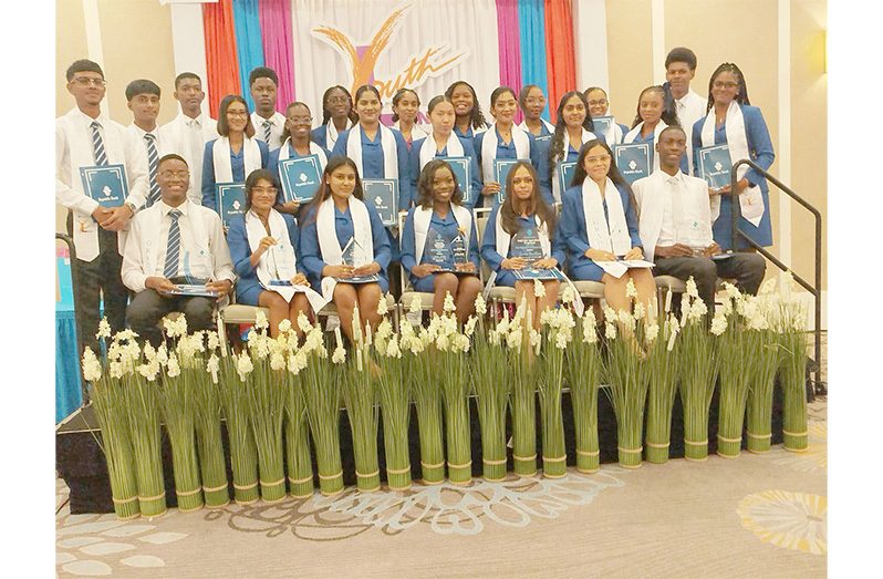 The 26 graduates of RBL Guyana’s latest Youth Link Apprenticeship Programme
