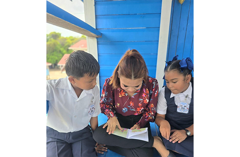 Learners across Guyana participated in the D.R.O.P initiative in celebration of World Book Day