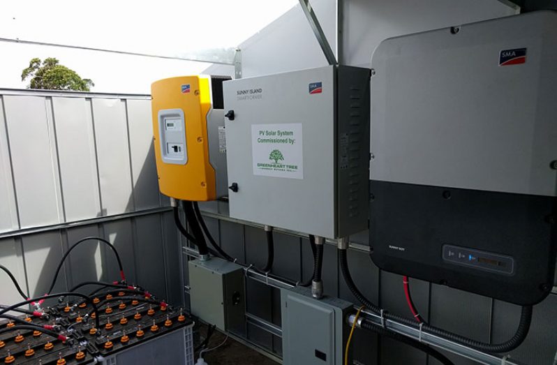 The GreenHeartTree Energy solar system designed for the Paramakatoi Flavours plant was pre-assembled and tested before being shipped from Canada