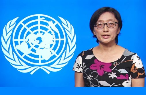 UN resident coordinator, Mikiko Tanaka