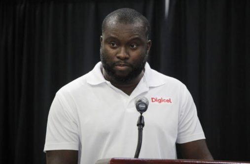 Digicel’s Romel Sargeant ((Barbados Today photo)