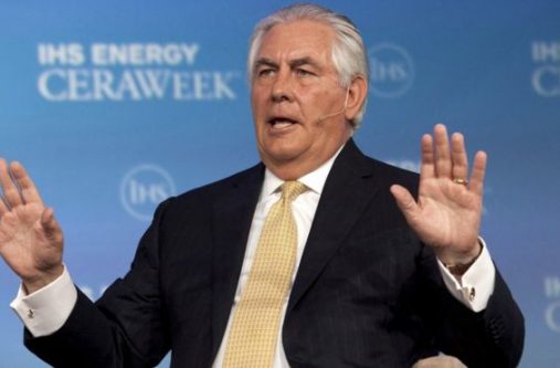 "Rex Tillerson's career is the embodiment of the American dream," Mr Trump said