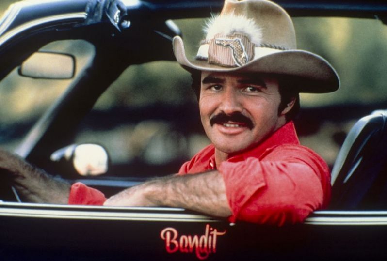 Burt Reynolds in the car from "Smoky and the Bandit." (Art Zelin / Getty Images)