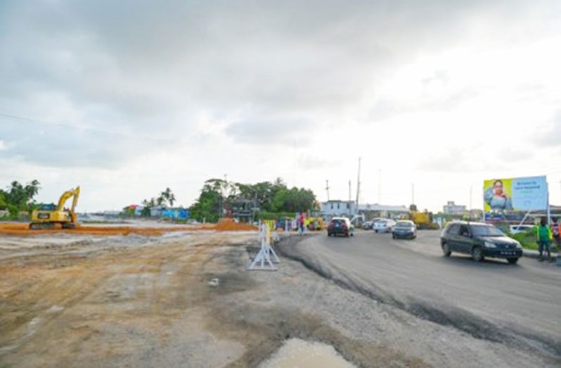 Infrastructural works being conducted on Eccles-Mandela access road