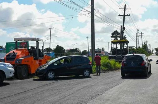 Improved Road works in South Georgetown