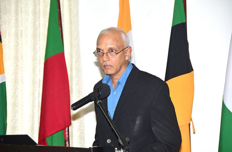 Minister of Communities Ronald Bulkan