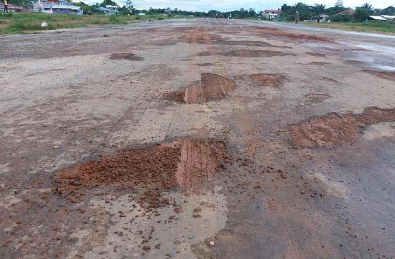 A wider view of the deteriorated area (Learie Constantine Barclay photo)