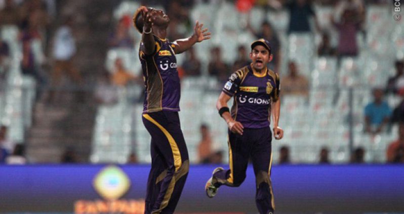 West Indies all-rounder Andre Russell picked up three for 24 to be named player of the match.
