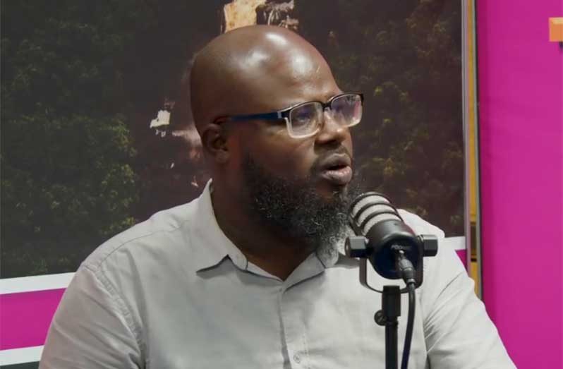 Regional Vice-Chairman of Region Four, Samuel Sandy, who has resigned from the PNCR. He has since endorsed the governing PPP/C and President Dr. Irfaan Ali