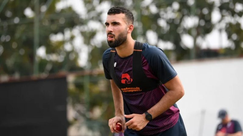 Saqib Mahmood picked up nine wickets in three matches
