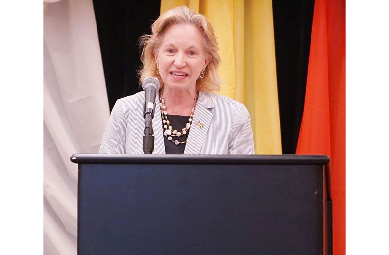 US Ambassador to Guyana Sarah-Ann Lynch