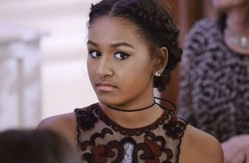 Sasha Obama is said to have posted a Snapchat message expressing her boredom