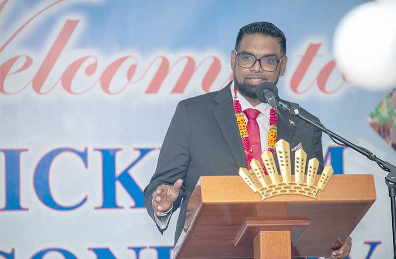 President Dr. Irfaan Ali