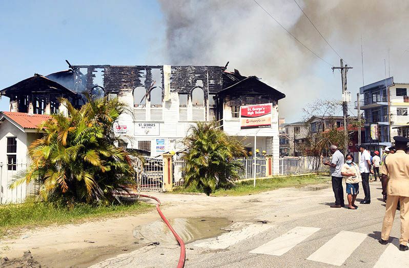 (Flashback) The destroyed St. George’s High School