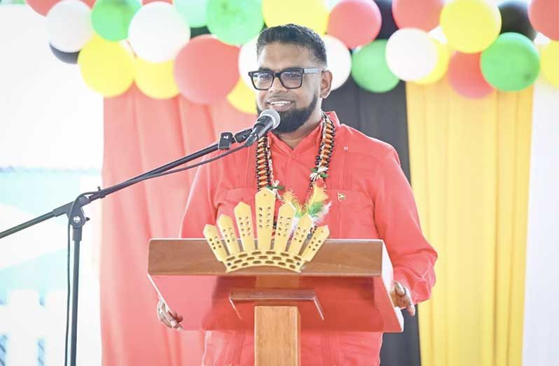 President Dr. Irfaan Ali