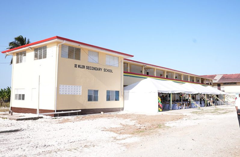 The new $93 million De Willem Secondary School