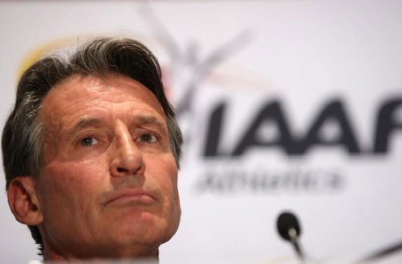 IAAF President Sebastian Coe