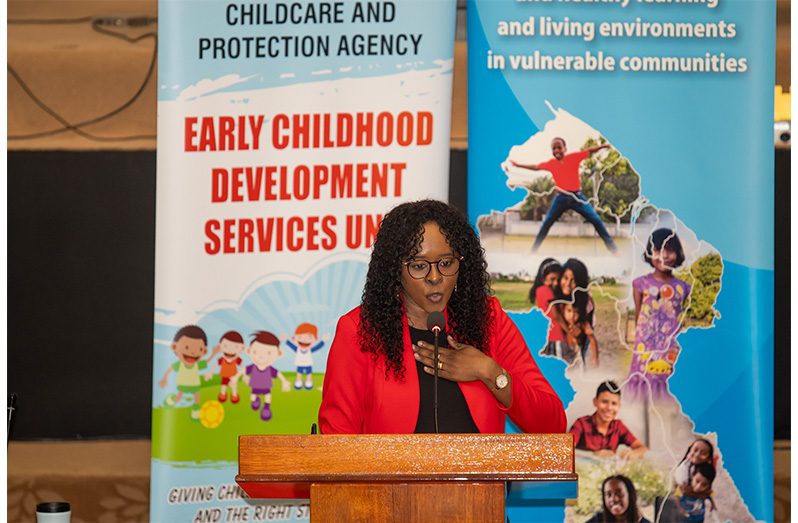 Early Childhood Development Specialist, Dr. Michelle Semple-McBean (Delano Williams photo)