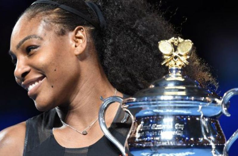 Serena Williams beat her sister Venus in the final to win the Australian Open in January.