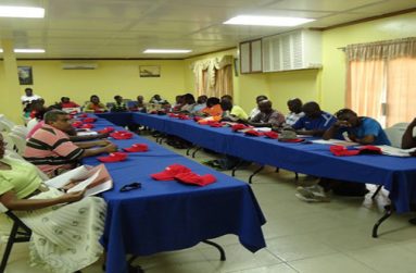 IN SESSION – Coaches and officials during the presentation session of the Athletics Association’s One-Day Retreat.
