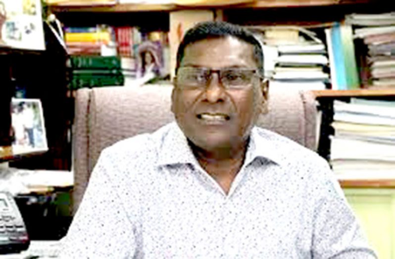 Chief Medical Officer, Dr. Shamdeo Persaud