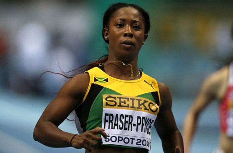 Two-time Olympic champion Shelly-Ann Fraser-Pryce