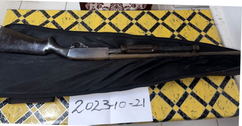 The stolen shotgun which was recovered (GPF photo)