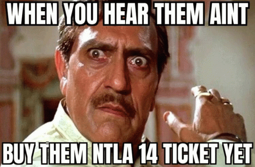 A promotional photo encouraging the public to get their tickets