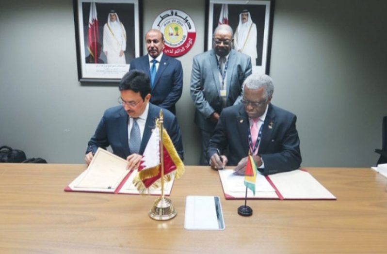 The agreement was signed by Qatar Civil Aviation Authority (CAA) Chairman Abdulla bin Nasser Turki Al Subaey and Director General of GCAA Egbert Field, said a statement.