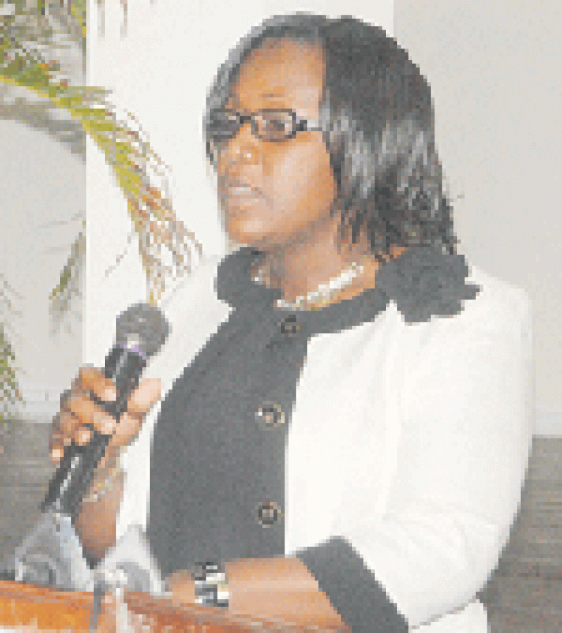 Junior Minister of Social Protection, Simona Broomes