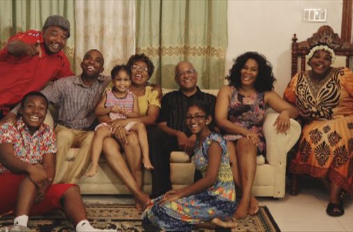 A scene from the sitcom