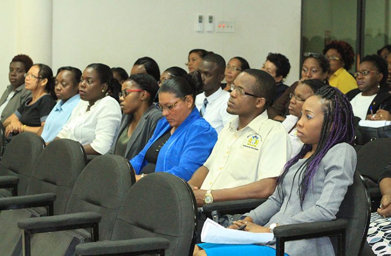 A section of the social workers during the workshop