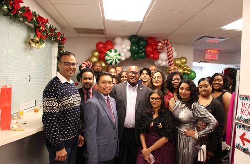 Scenes from the Annual Christmas Social held at the Guyana Consulate in New York