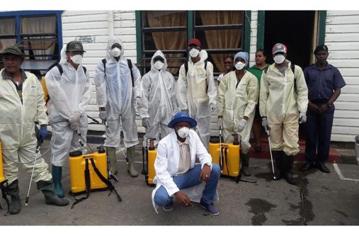 The market was fumigated on Wednesday