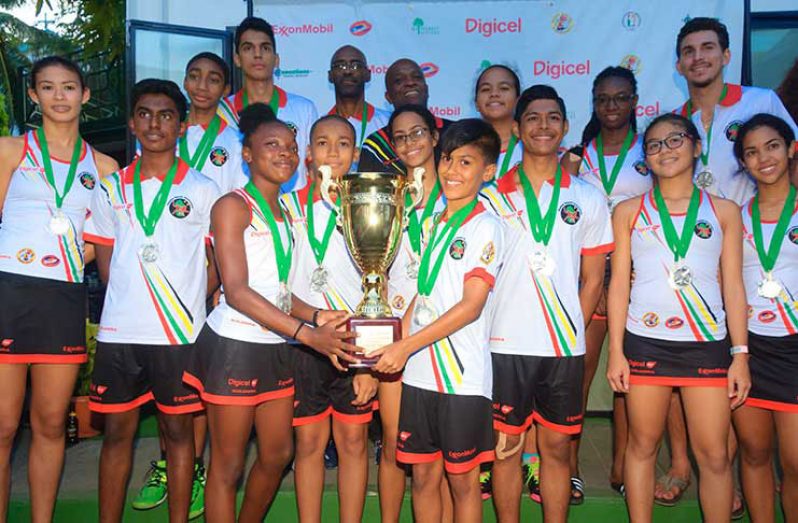 Guyana ended in second place at this year’s Junior CASA.