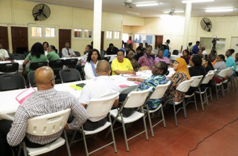 Stakeholders participate during the Consultation on Child Labour Policy