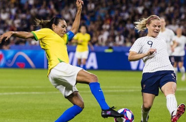 Brazilian star Marta is a six-time FIFA Player-of-the-Year.