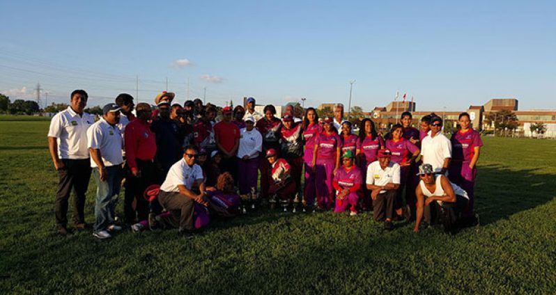 Officials of the SCA and players are in celebratory mood after Sunday’s game
