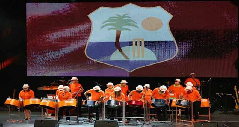 World Cup 2015: To represent the team from the West Indies, a steel pan band performance entertained the Melbourne crowd.