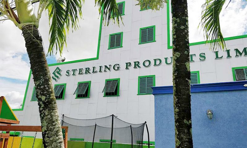 Sterling Products Limited headquarters at Providence, East Bank Demerara