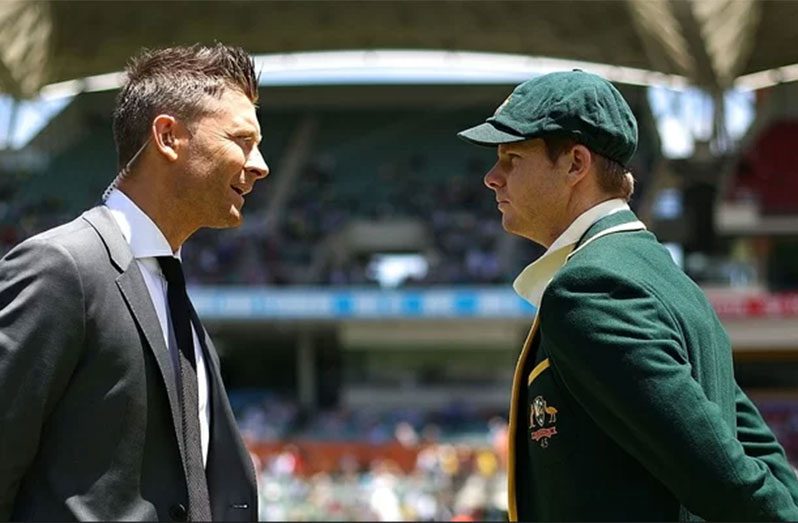 Michael Clarke (left) and Steve Smith