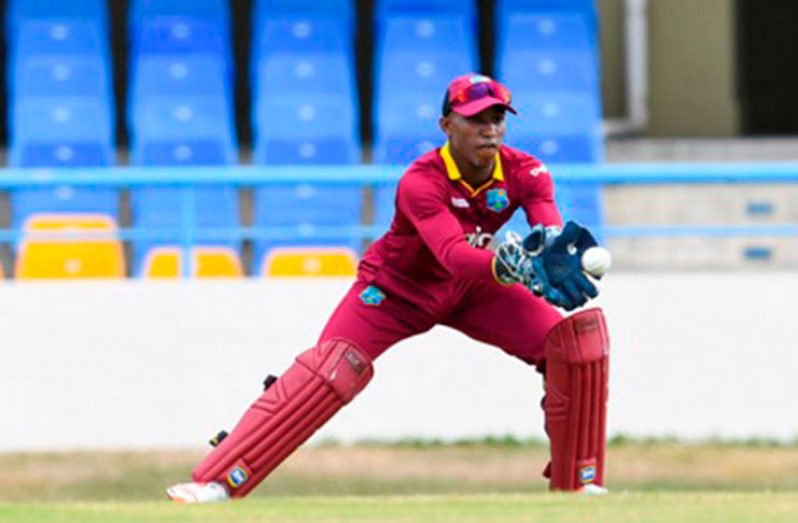 Grenadian wicketkeeper/batsman Emmanuel Stewart led West Indies Under-19s on a pre-Youth World Cup tour of southern Africa last month.