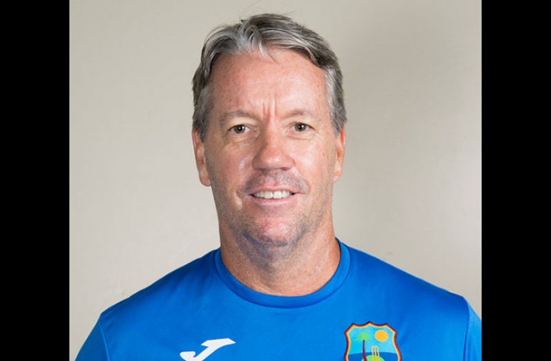 New West Indies  head coach Stuart Law
