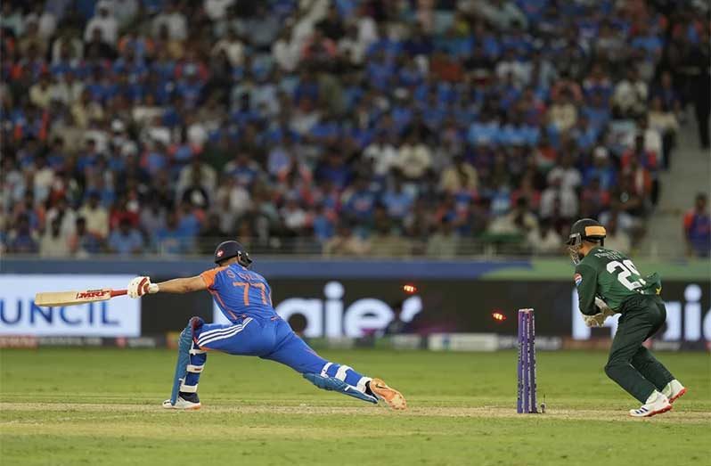 Shubman Gill was stumped (Sep 14, 2025,Associated Press)